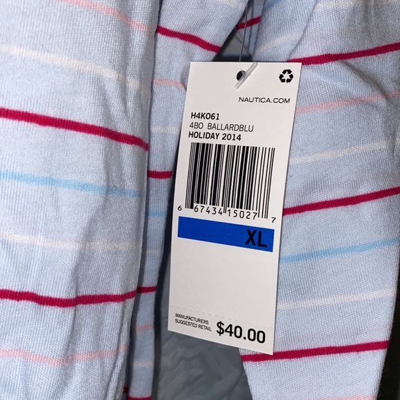⚓️ NWT Striped Nautica Sleepwear ⚓️ - Picture 4 of 5